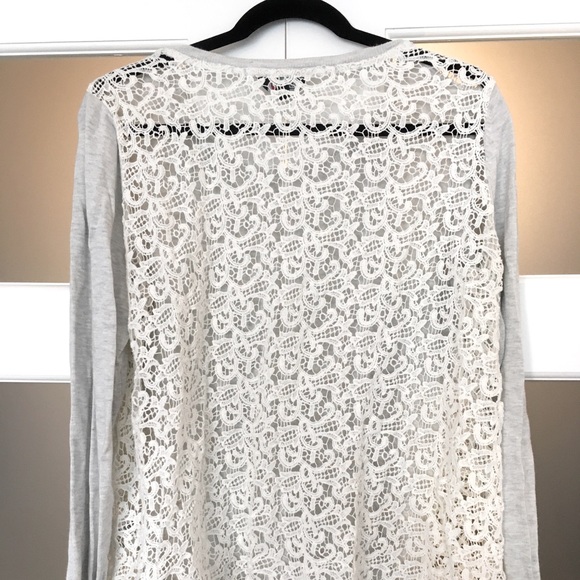 Lace back top - Picture 1 of 3
